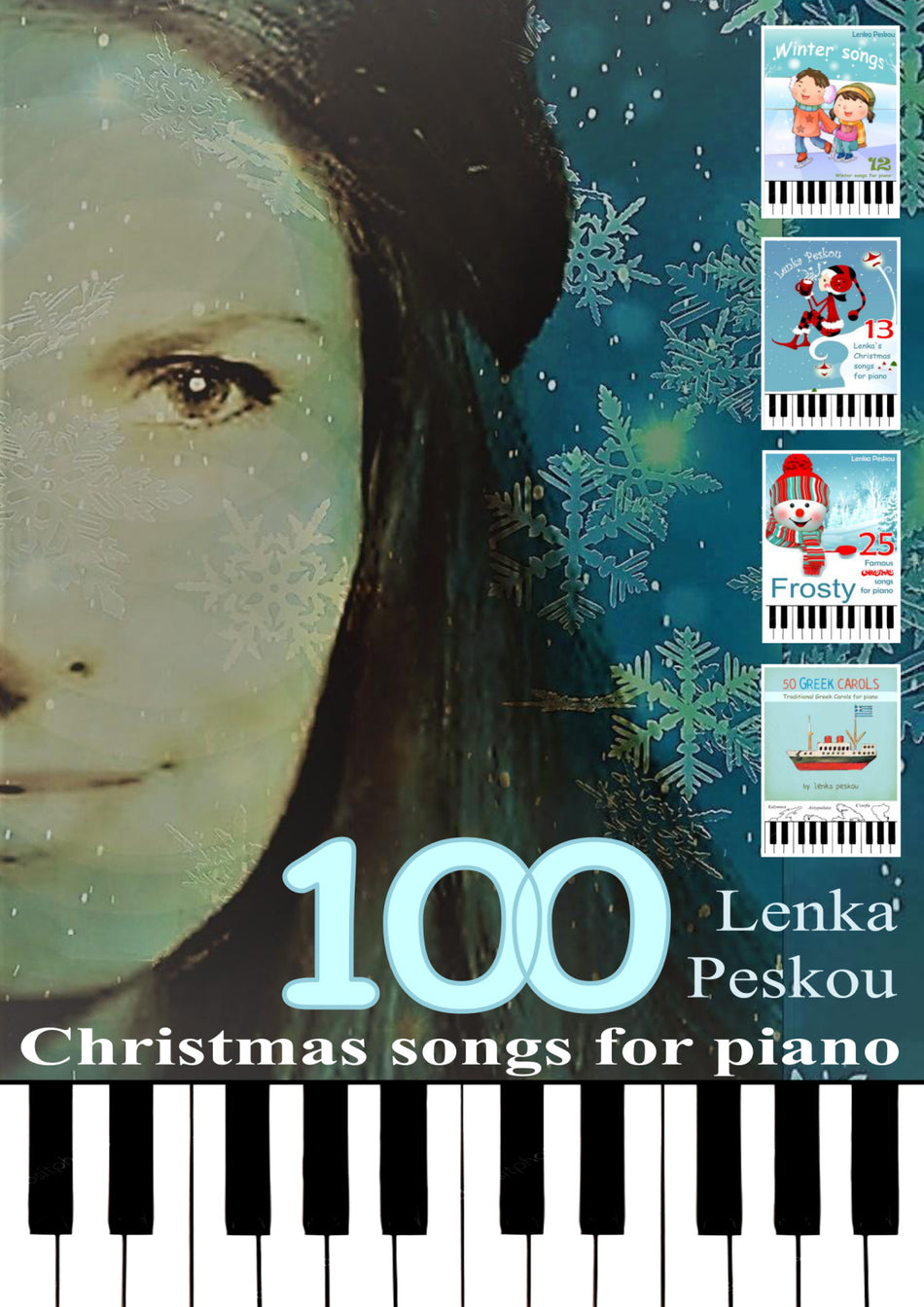 100 Christmas Songs for Piano: Lenka Peskou