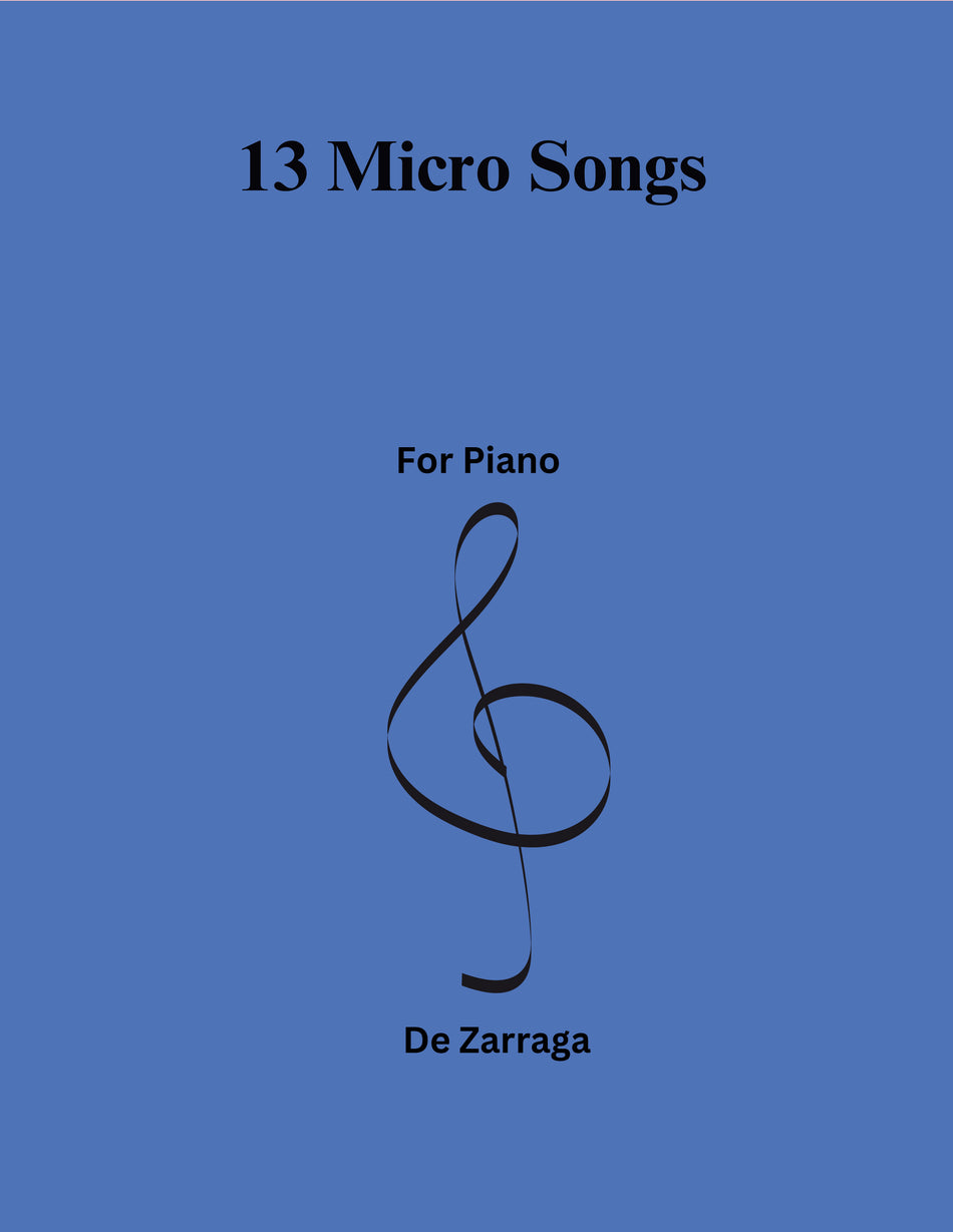 13 Micro Songs For Piano