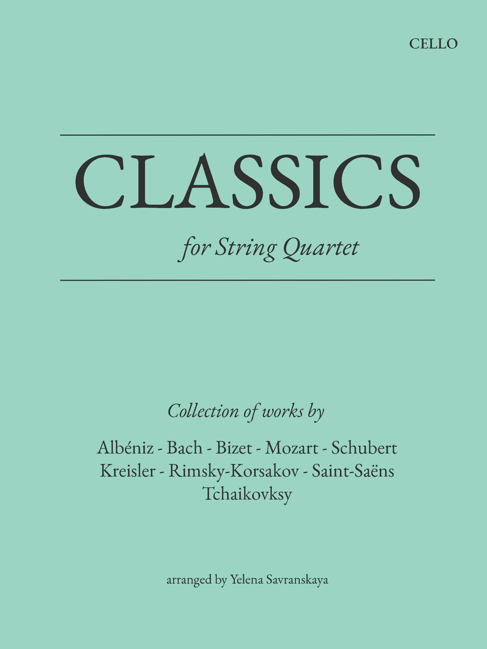 Classics for String Quartet (Complete Parts)