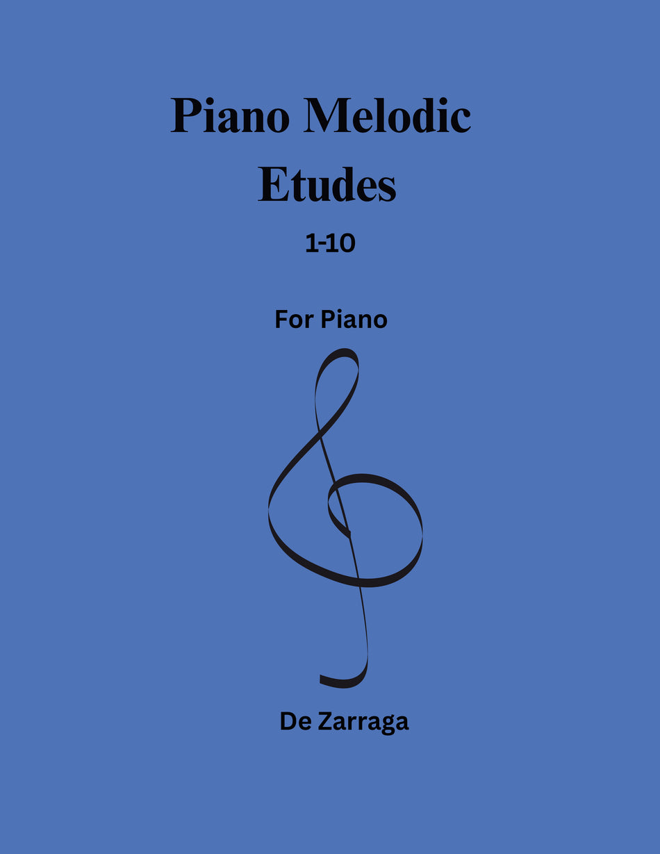 Piano Melodic Etudes 1-10