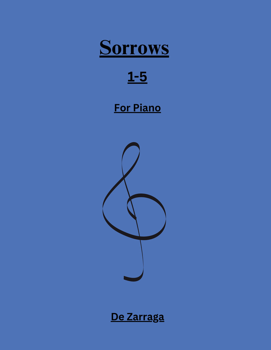 Sorrows For Piano 1-5
