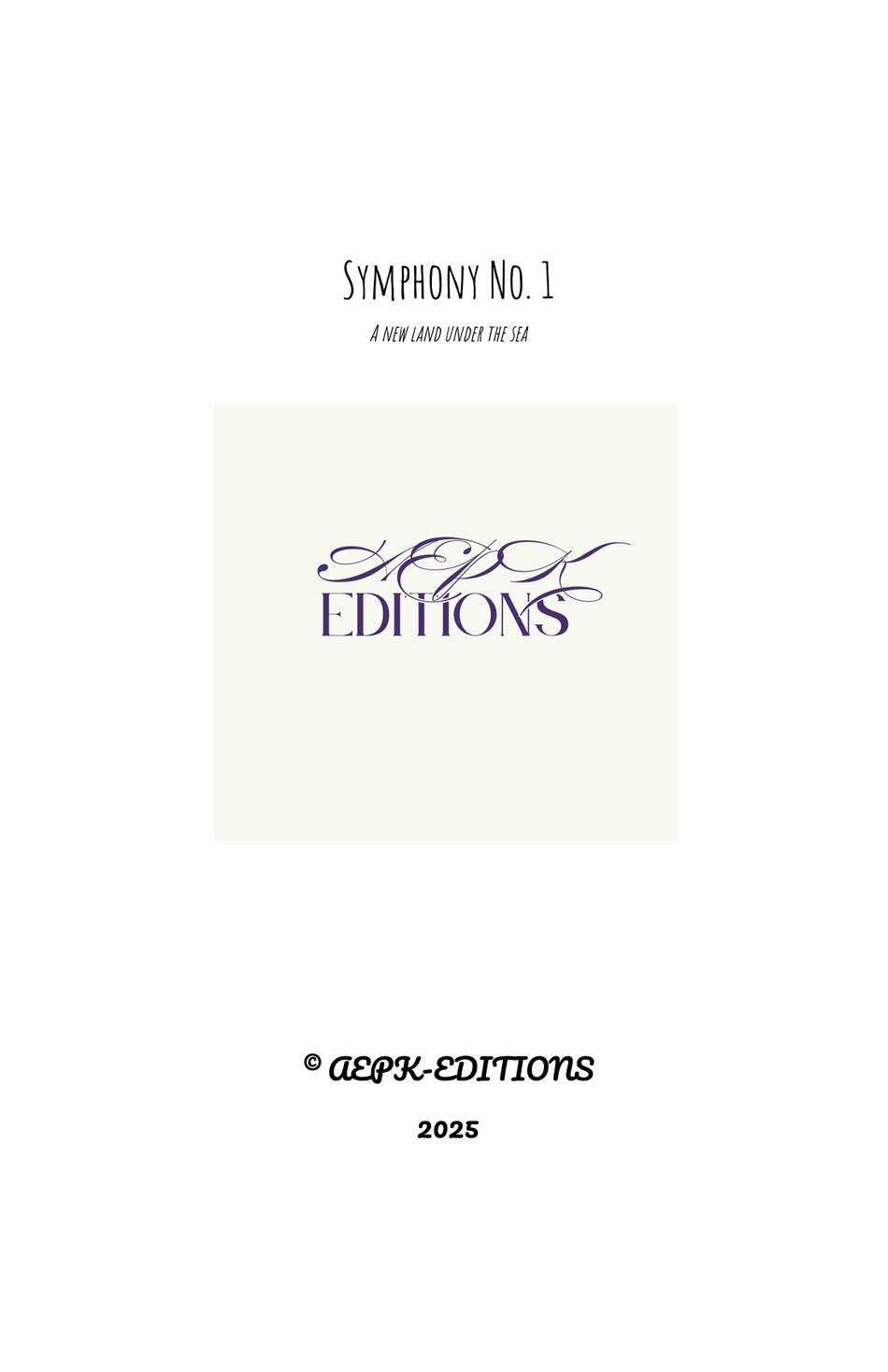 Symphony No. 1